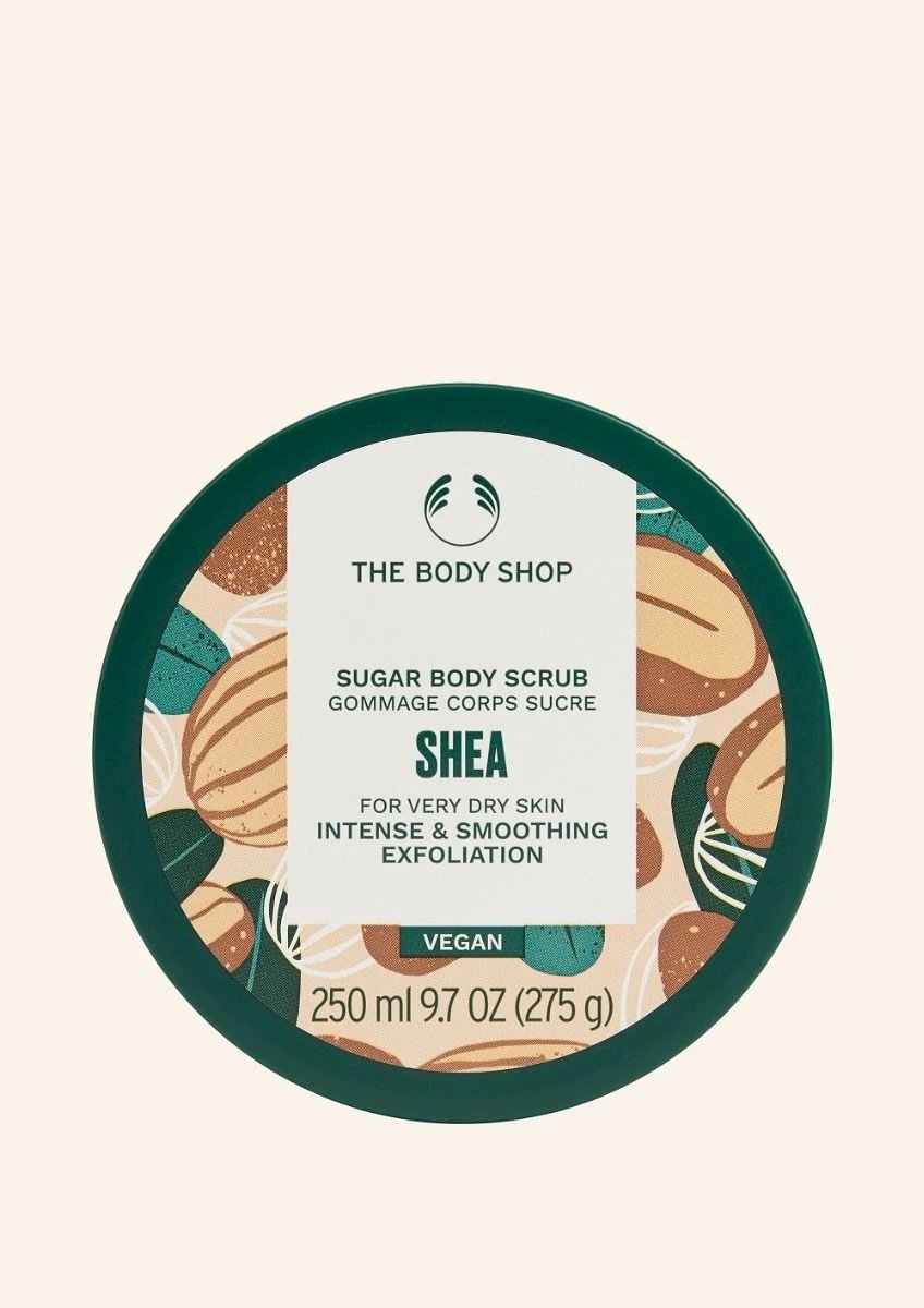 The Body Shop Shea kūno šveitiklis 250ml