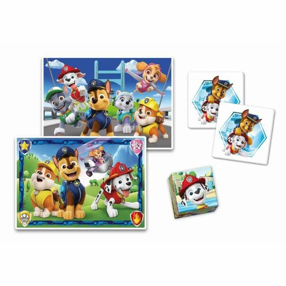 4 galvosūkių rinkinys The Paw Patrol Clementoni Edukit