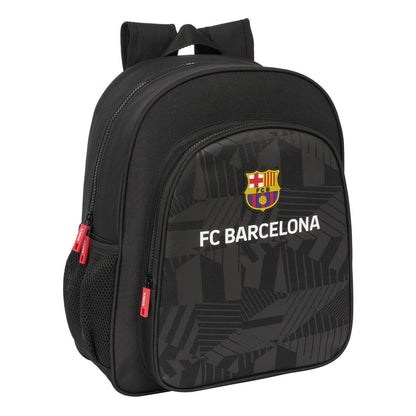 Mokyklinis krepšys F.C. Barcelona Black Juoda 32 x 38 x 12 cm