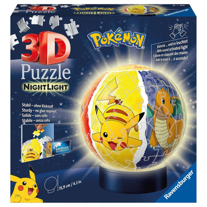 3D Puzlė Pokémon Naktinis apšvietimas 72 Dalys