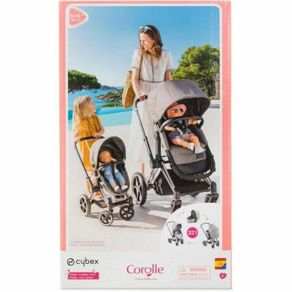 Lėlių vežimėlis Corolle Cybex 3 in1 Pram (62 x 70 x 40,5 cm)