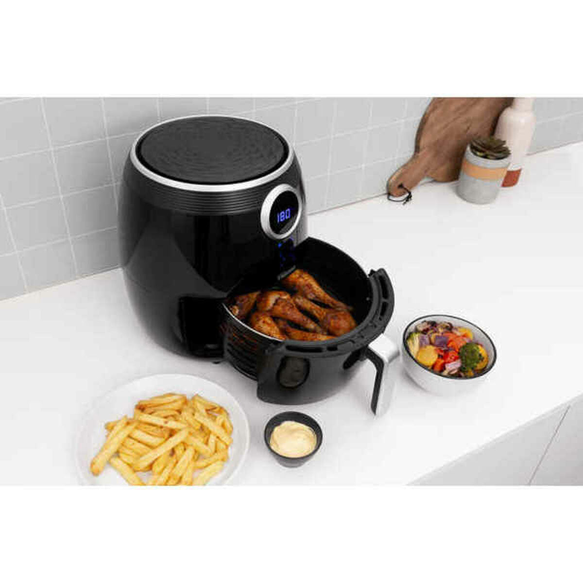 Oro gruzdintuvė Tristar Crispy Fryer 4,5 L Juoda 1500 W