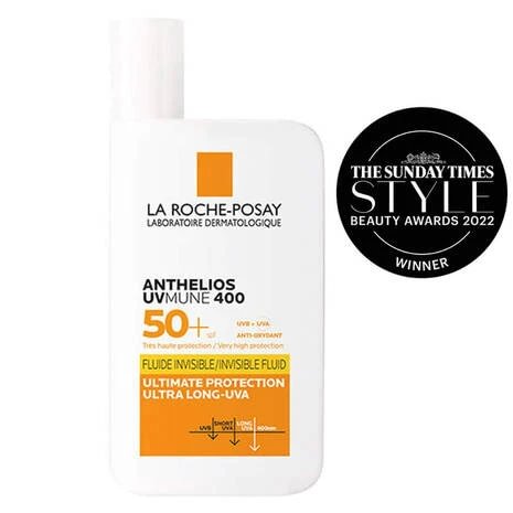 La Roche Posay Anthelios UVmune 400 SPF50+ skystis 50 ml