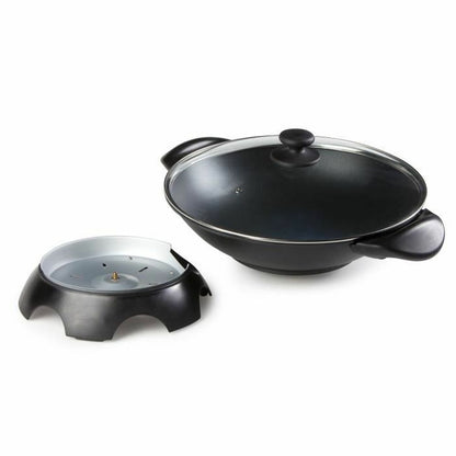 Wok keptuvė DOMO DO-8708W 2000 W 5 L Juoda