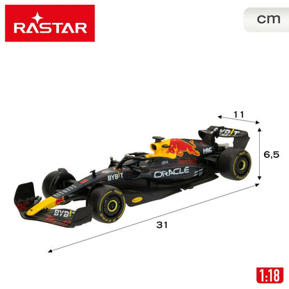 Nuotoliniu būdu valdomas automobilis Red Bull Tamsiai mėlyna 1:18 31 x 6,5 x 11 cm (4 vnt.)