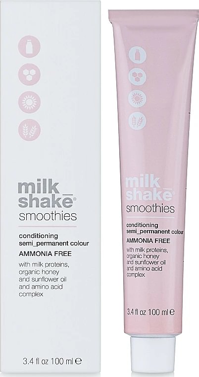 Milk_Shake Smoothies plaukų dažai 5.4 Light Copper Brown 100 ml