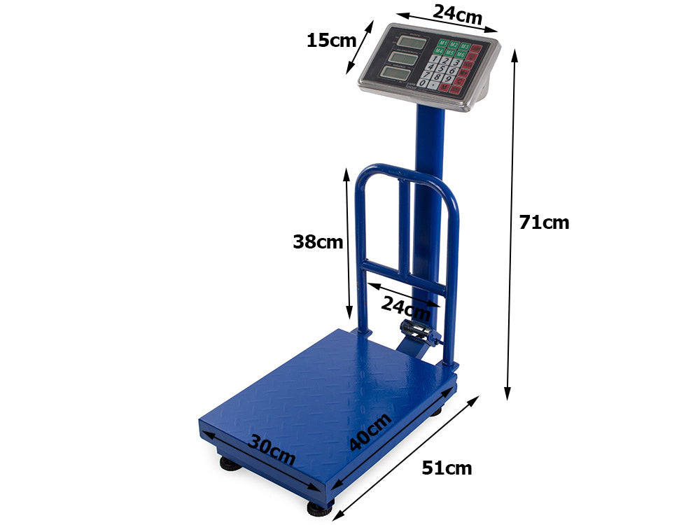 Elektroninės svarstyklės 100 kg lcd svarstyklės