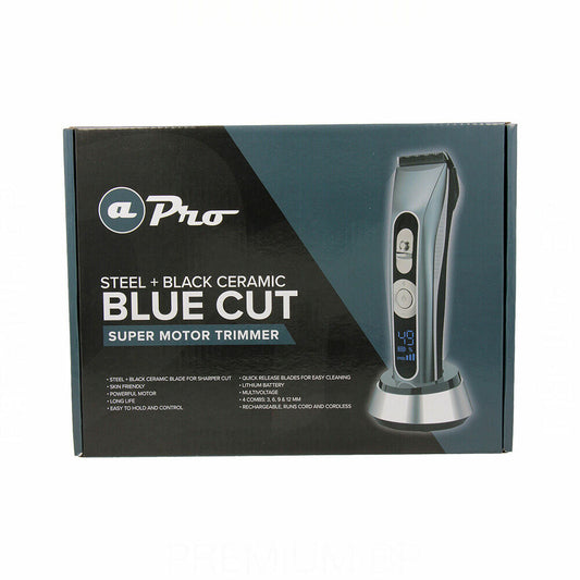 Plaukų žirklės / skustuvas Albi Pro Blue Cut 10W