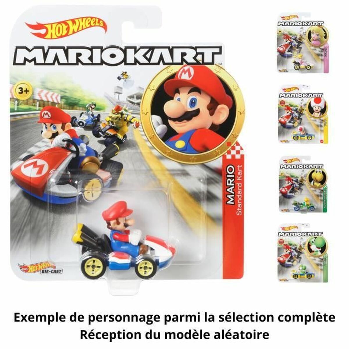 Žaislinė mašinėlė Hot Wheels Mario Kart 1:64