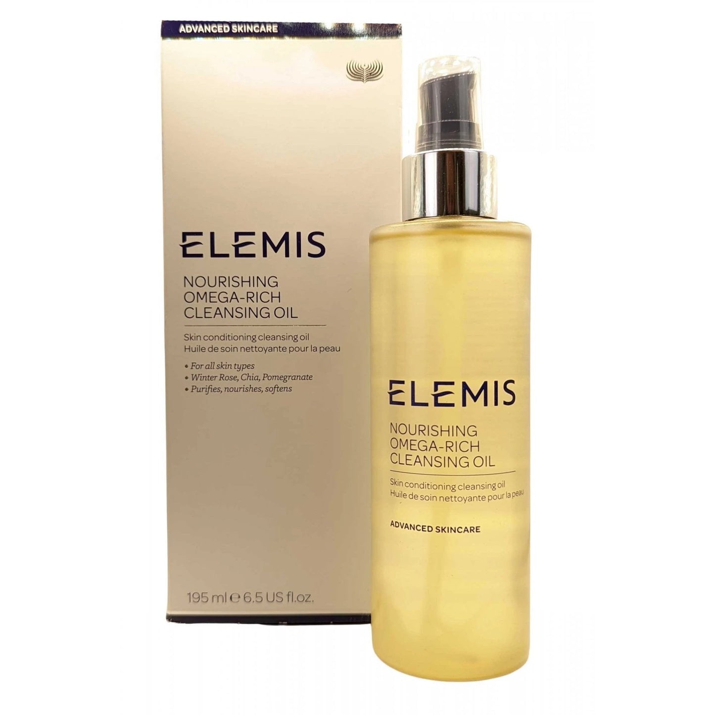 Elemis Nourishing Omega-Rich valomasis aliejus 195ml