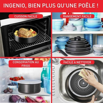 Samtis Tefal L1509202 Juoda 18 cm Aliuminis