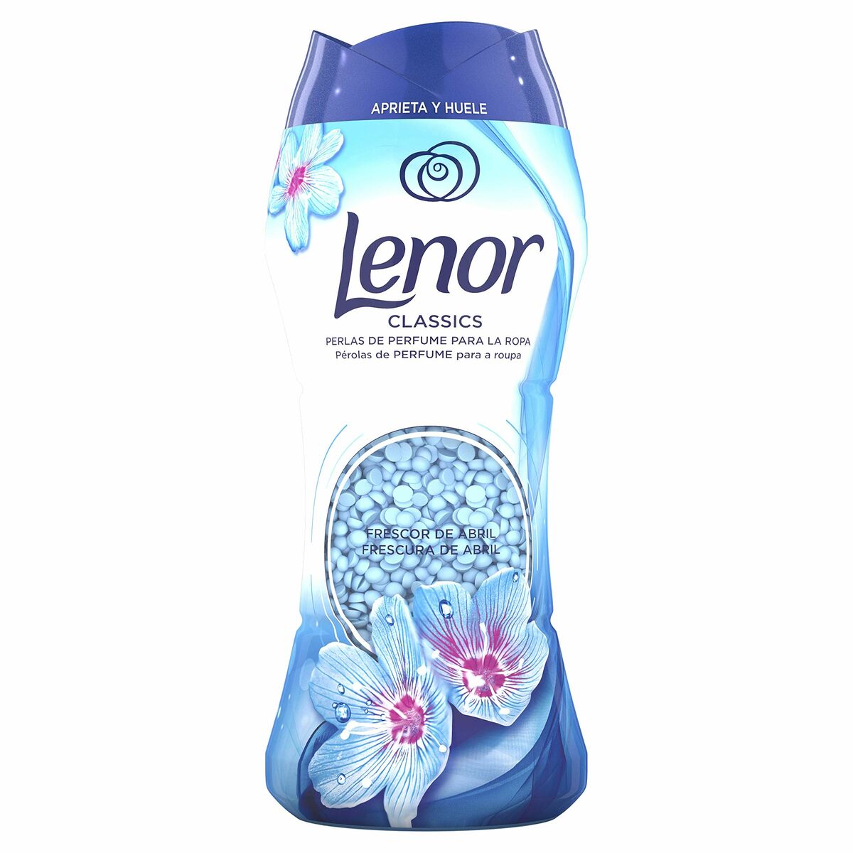 Koncentruotas skalbinių minkštiklis Lenor Unstoppables Karoliukai April fresh 210 g