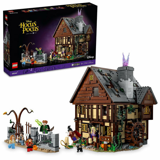 Statybos rinkinys Lego Disney Hocus Pocus - Sanderson Sisters' Cottage 21341 2316 Dalys