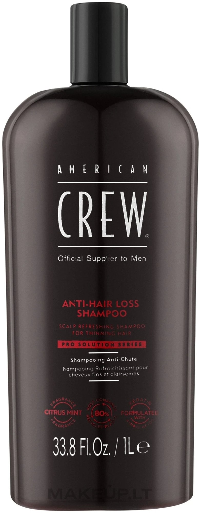 American Crew šampūnas nuo plaukų slinkimo 1000 ml