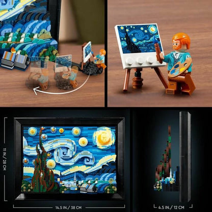 Statybos rinkinys   Lego The Starry Night          