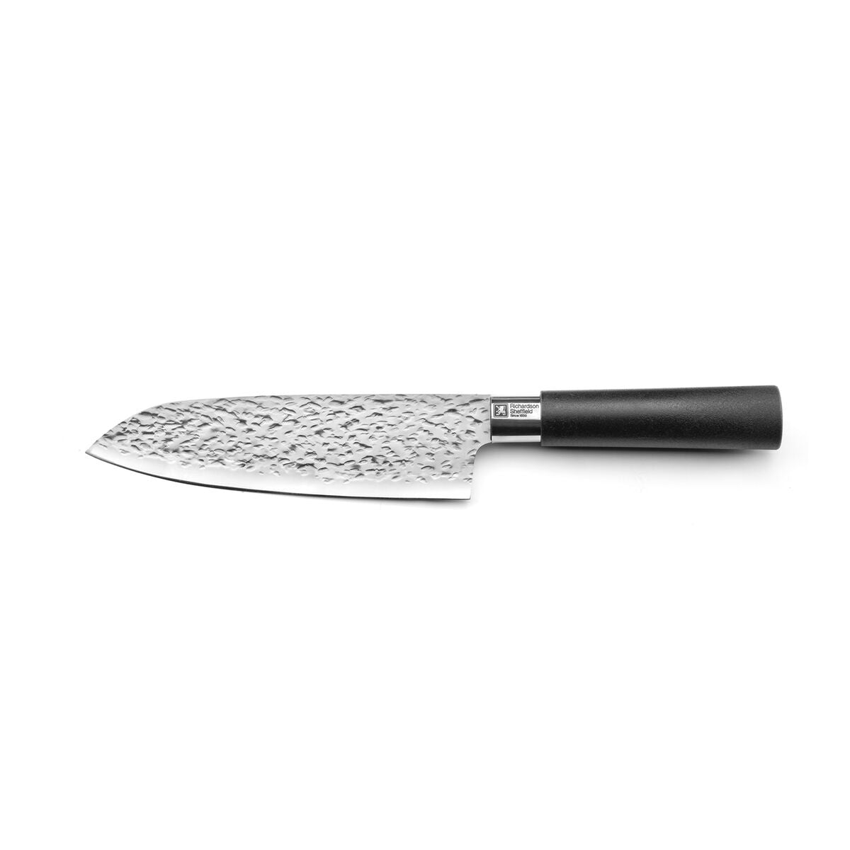 Santoku peilis Richardson Sheffield Katana Juoda Metalinis Bakelitas 17,5 cm (6 vnt.)