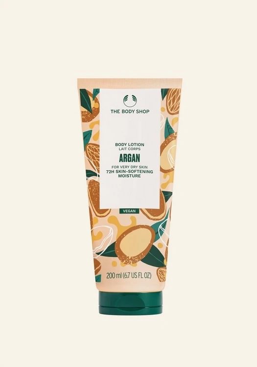 The Body Shop Argan kūno losjonas 200 ml