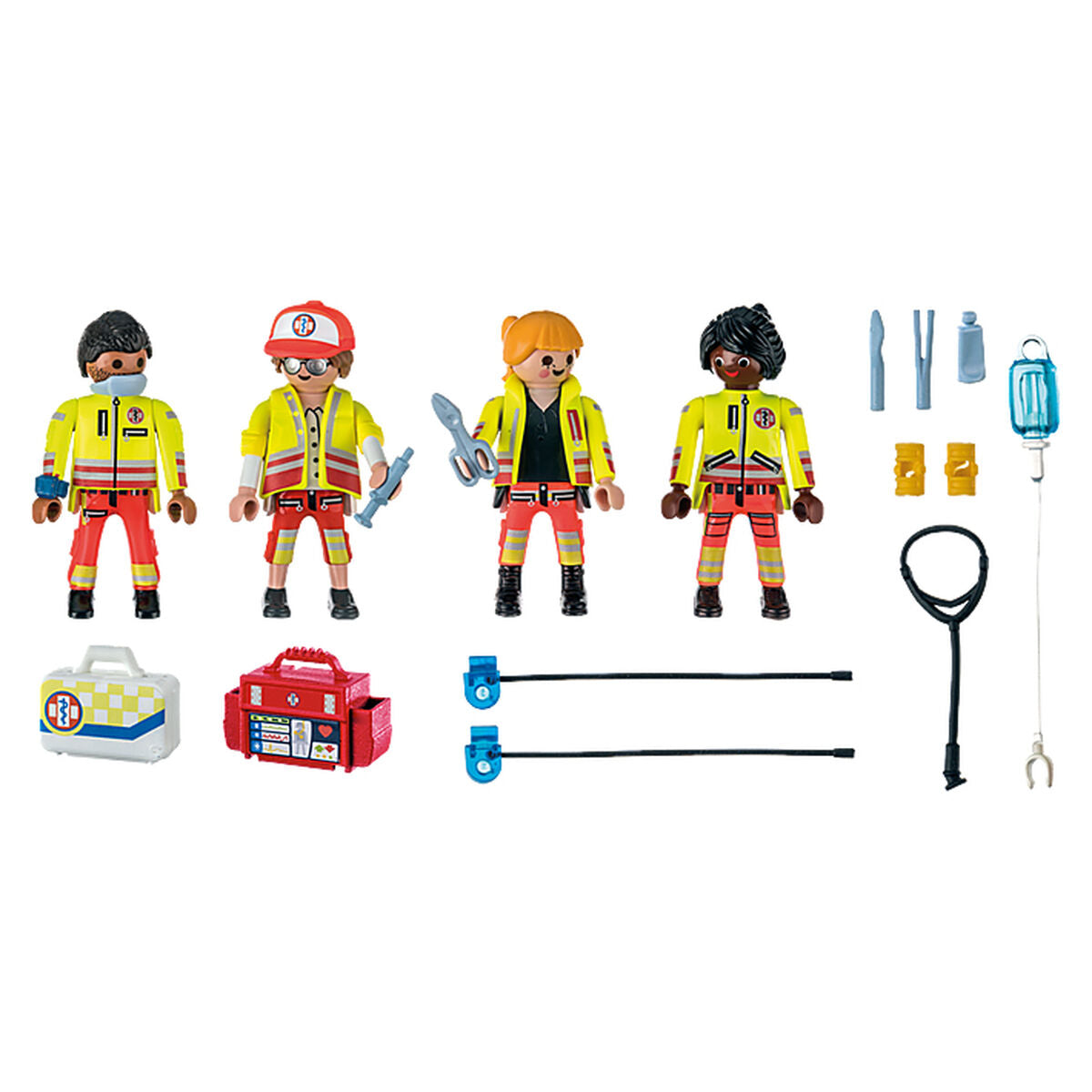 Playset Playmobil 71244 City Life Rescue Team 25 Dalys