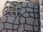 Akmens grindinio akmens betono akmens betono katės galva