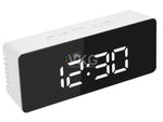 Led žadintuvas led laikmatis led veidrodis žadintuvas data 4in1
