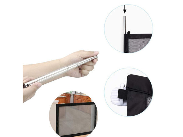 Saugumo vartai pertvara šuo katė durys