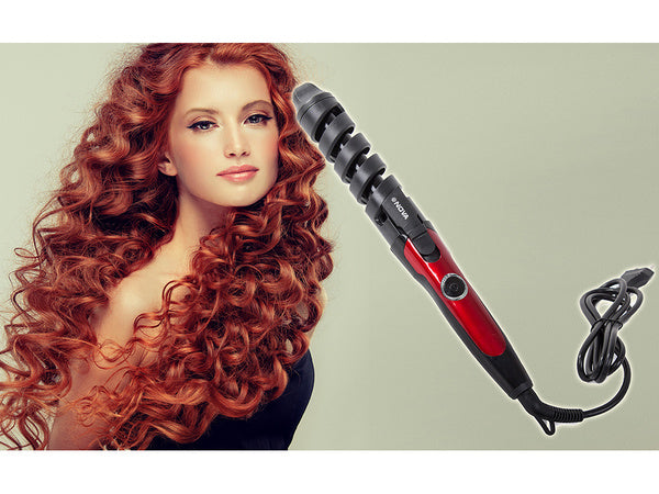 Spiralinė garbanojimo geležis garbanos keraminė galvutė