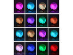 3d rgb mėnulio naktinė šviesa su nuotolinio valdymo pulteliu