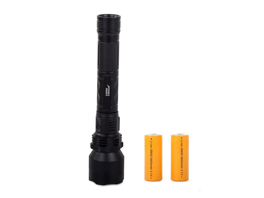 Bailong taktinis stiprus led žibintuvėlis xhp50 zoom usb