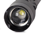 Bailong taktinis stiprus led žibintuvėlis xhp50 zoom usb