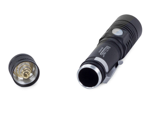 Taktinis bailong vadovaujamas žibintuvėlis cree zoom xm-l t6