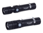 Taktinis bailong vadovaujamas žibintuvėlis cree zoom xm-l t6