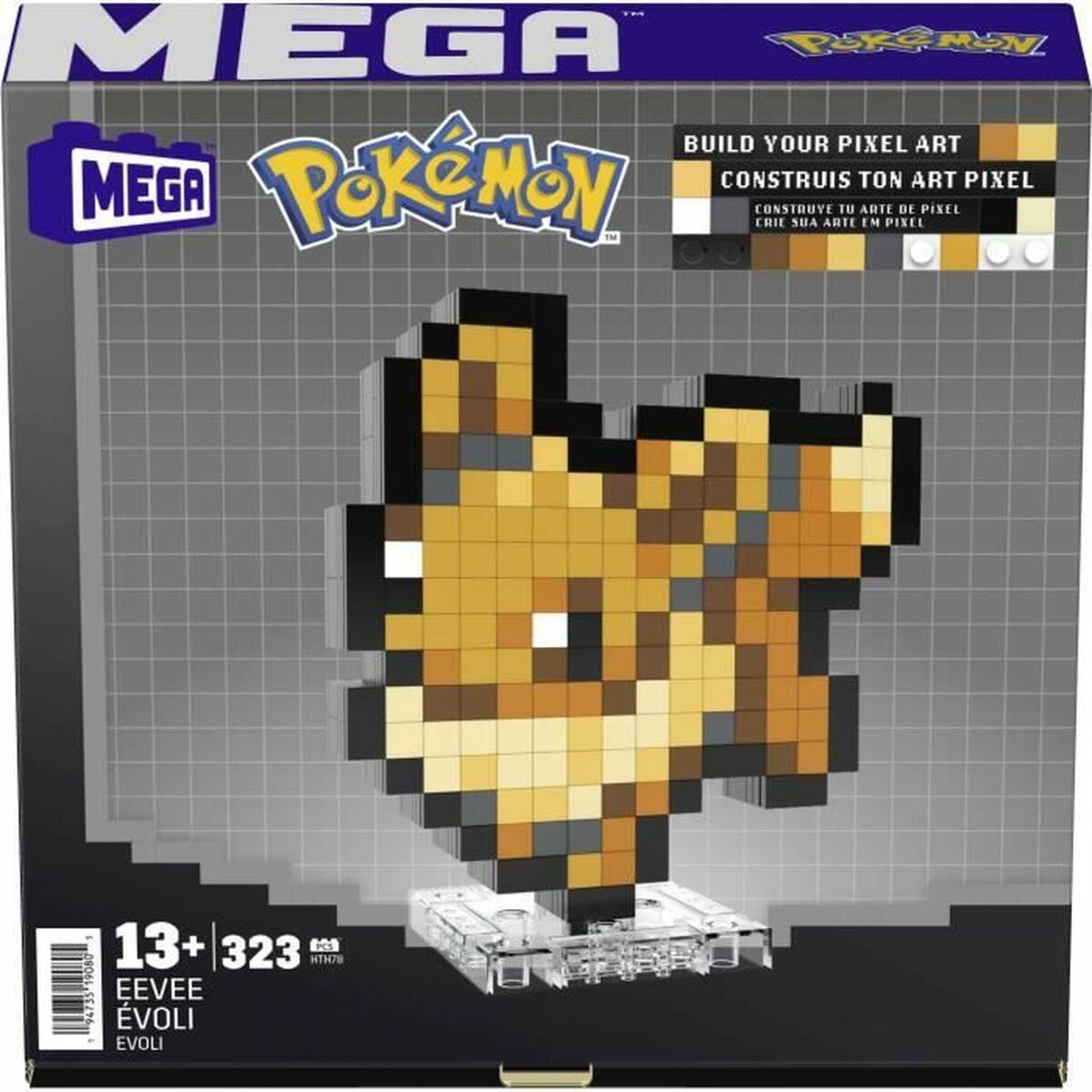 Statybos rinkinys MEGA BRANDS Pokémon Eevee