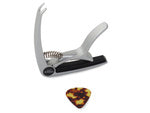 Klasikinės gitaros capodaster metalo + pick