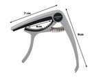 Klasikinės gitaros capodaster metalo + pick