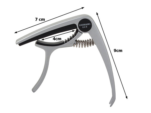 Klasikinės gitaros capodaster metalo + pick