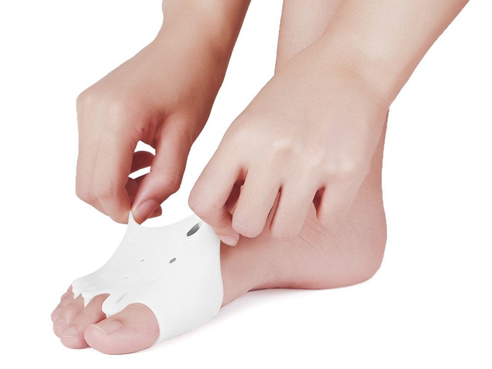 Pirštų separatorius hallux valgus apsauginis gelio pleištas