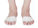 Pirštų separatorius hallux valgus apsauginis gelio pleištas