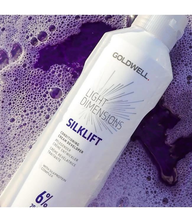 Goldwell Light Dimensions Silklift 6% kondicionuojamasis kremas Developer 750 ml