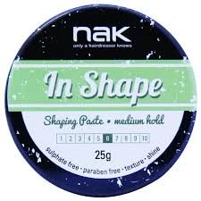 Nak In Shape Shaping Paste Medium Hold 25g