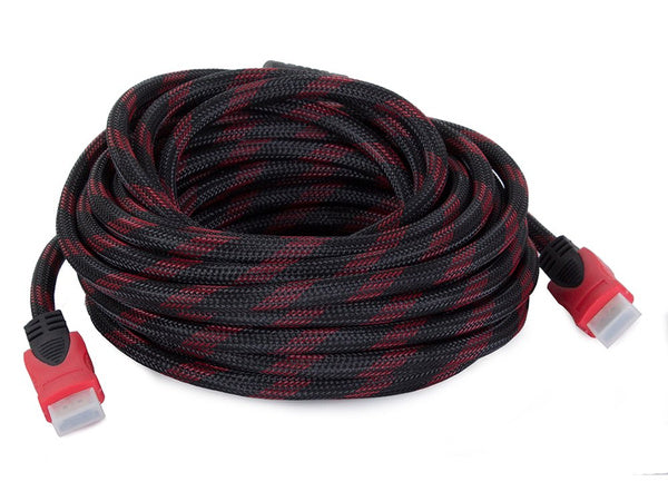 Hdmi 1.4 hdmi kabelys 1.4k 3d uhd 10 m varinis 48 bitų