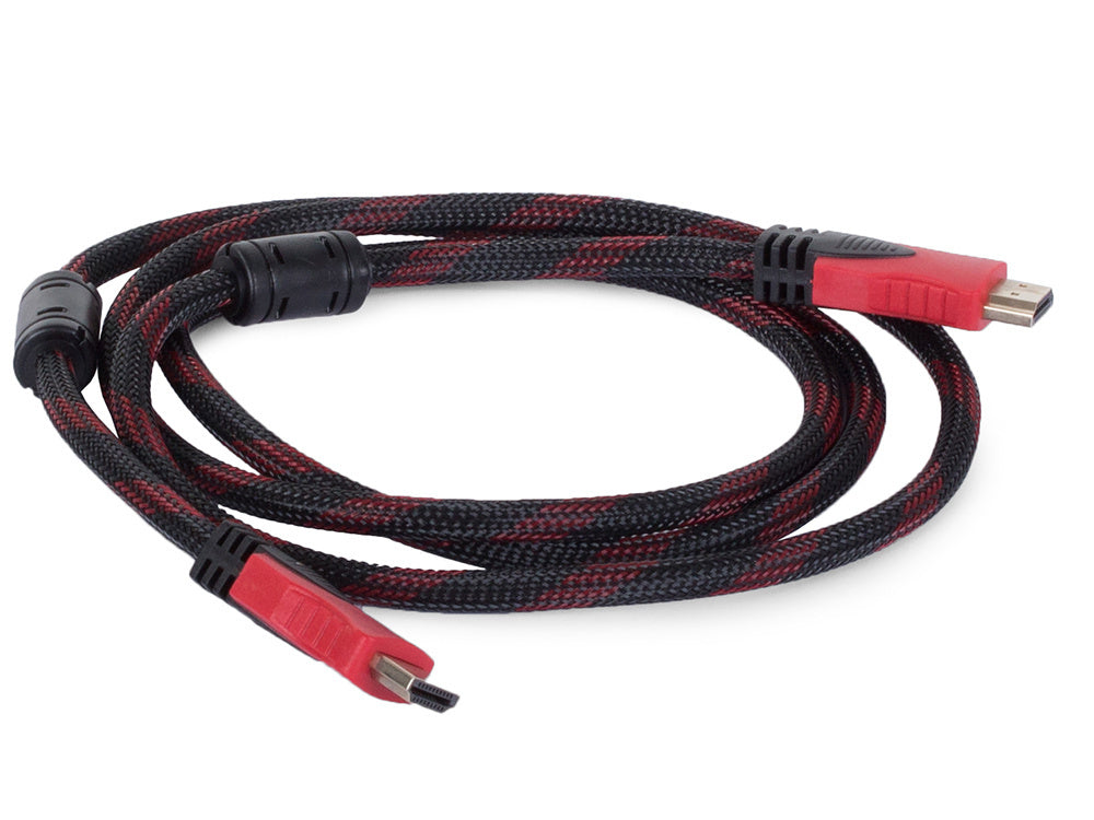 Hdmi 2.0 kabelis 4k 3d uhd 1,8 m varinis 48 bitų