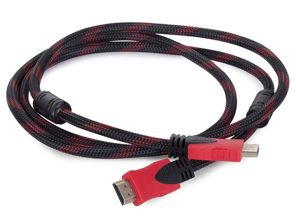 Hdmi 2.0 kabelis 4k 3d uhd 1,8 m varinis 48 bitų