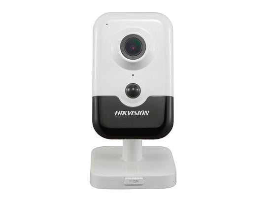 Hikvision fixed cube DS-2CD2446G2-I F2.8 (balta, 4 MP, 10 m. IR, AcuSense)