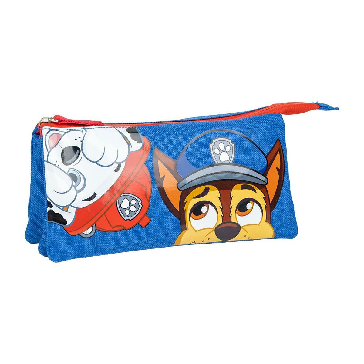 Trigubas penalas The Paw Patrol Mėlyna 22 x 12 x 2 cm