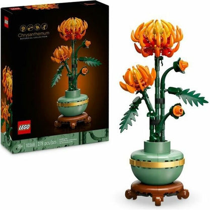 Statybos rinkinys Lego 10368 Chrysanthemum Flower Arrangement Spalvotas