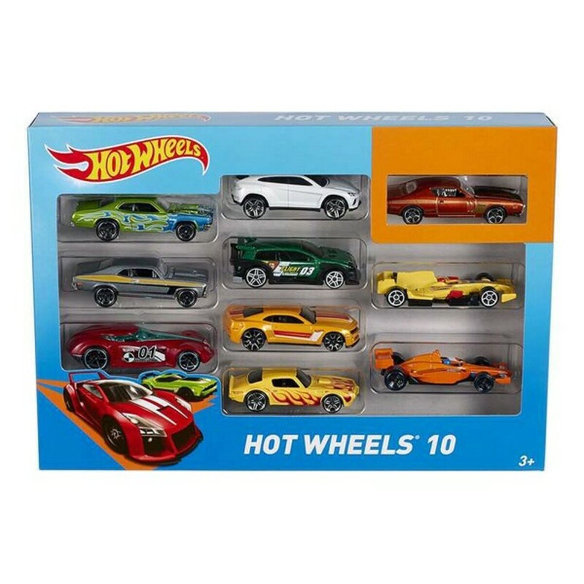 Transporto priemonių žaidimo rinkinys Hot Wheels 54886 Spalvotas