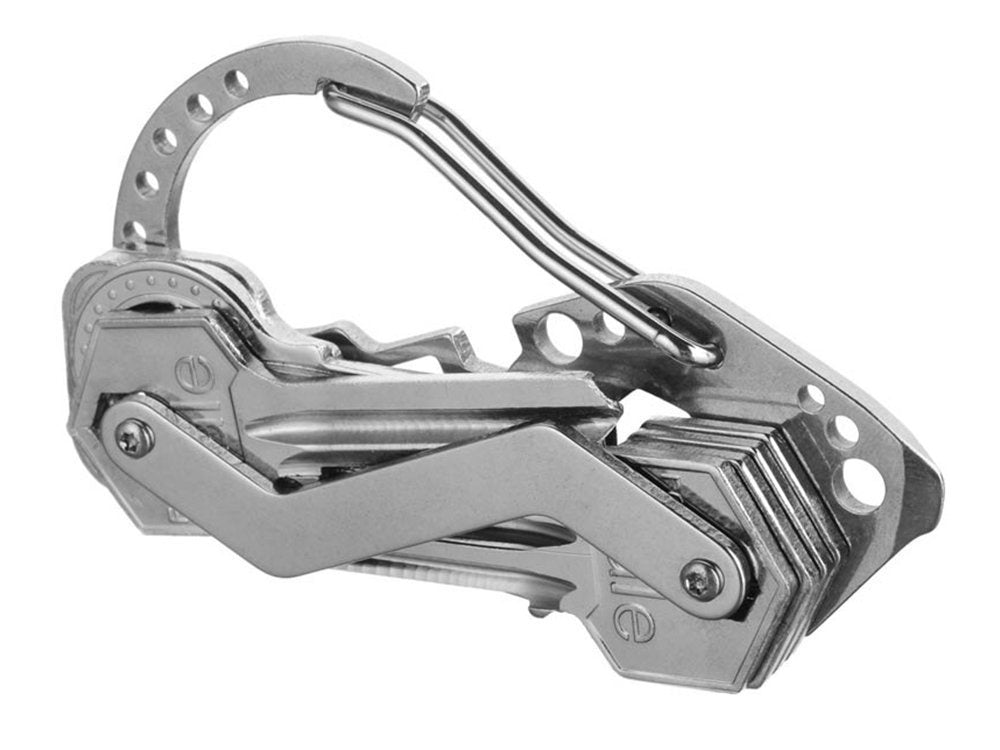 Raktų žiedas karabinas išgyvenimo multitool