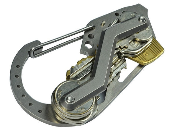 Raktų žiedas karabinas išgyvenimo multitool