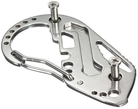 Raktų žiedas karabinas išgyvenimo multitool