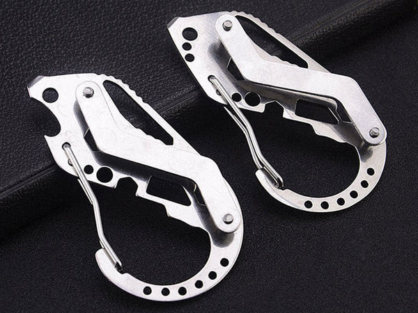 Raktų žiedas karabinas išgyvenimo multitool